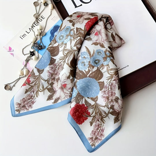 Eleganter Blumen-Schal