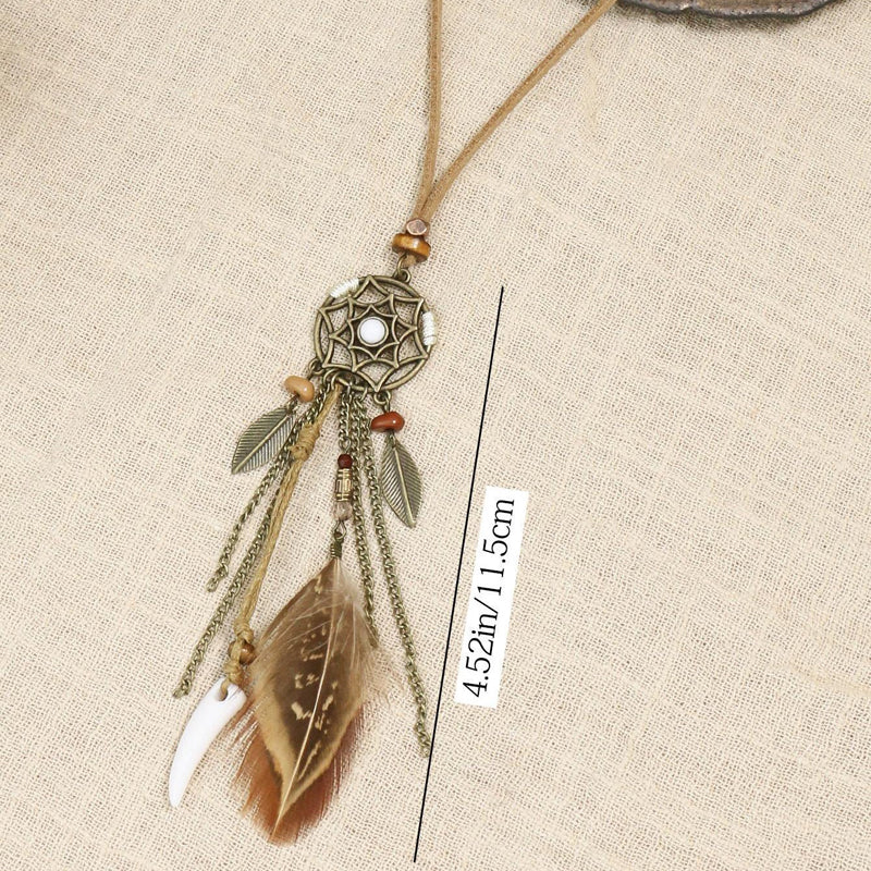 Bohemian Vintage Anhänger-Halskette