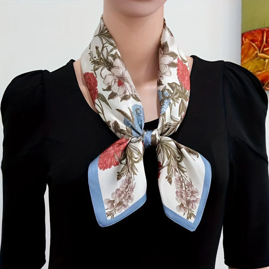 Eleganter Blumen-Schal