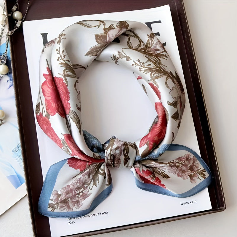 Eleganter Blumen-Schal