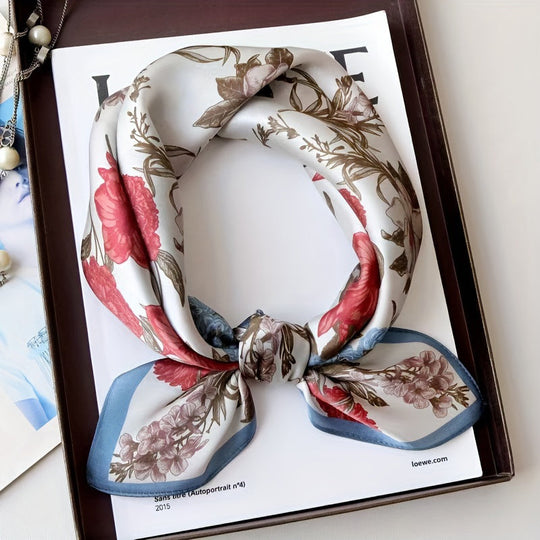 Eleganter Blumen-Schal