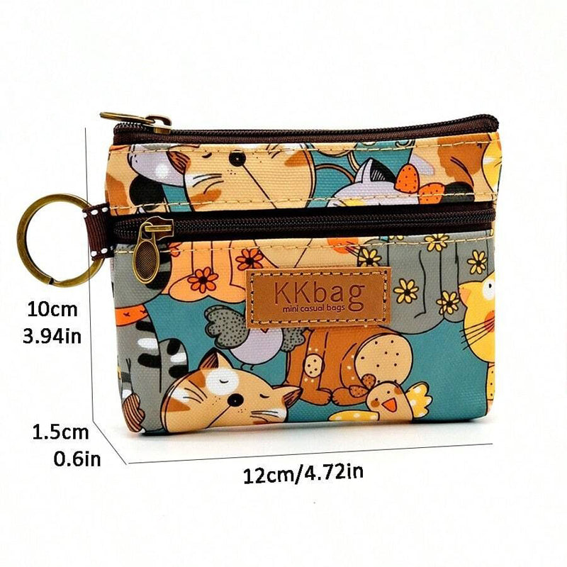 Geldbörse mit Tiermuster