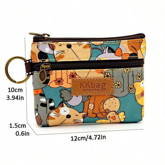 Geldbörse mit Tiermuster