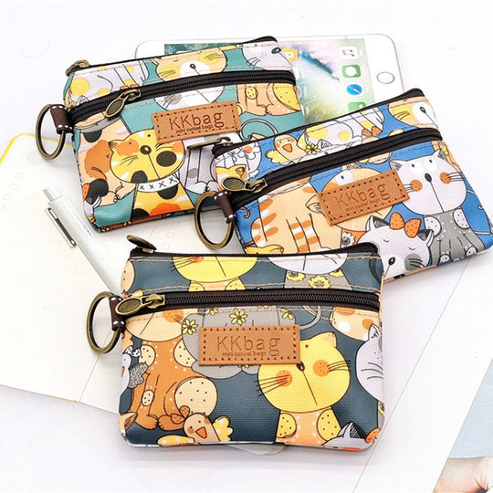 Geldbörse mit Tiermuster