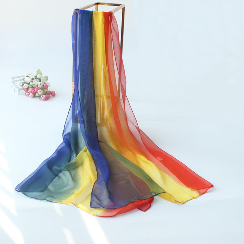 Lässiger Farbverlauf Schal