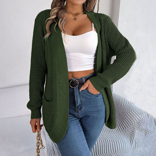 Lässiger gestrickter Cardigan