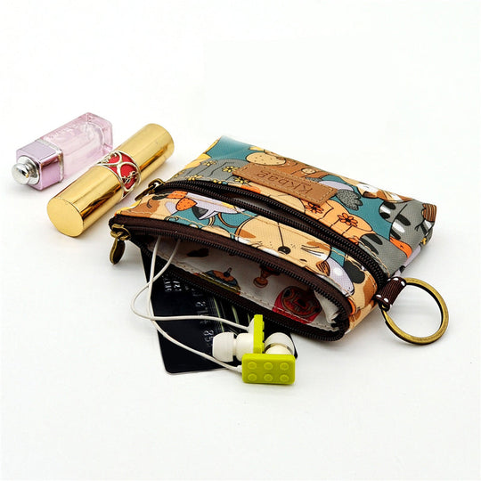 Geldbörse mit Tiermuster