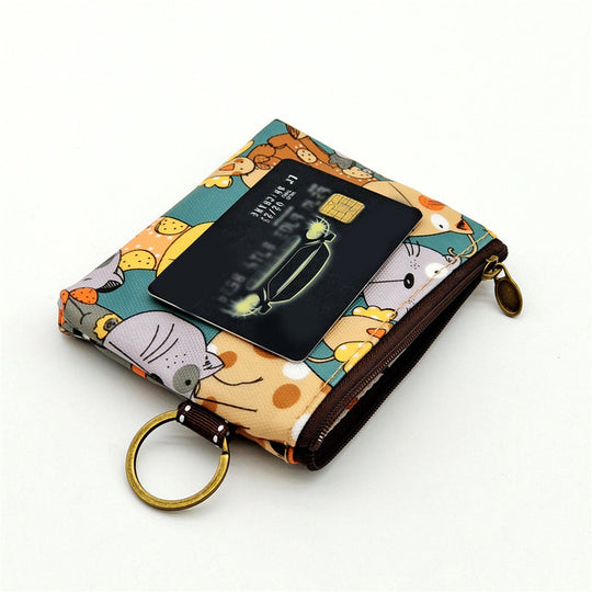 Geldbörse mit Tiermuster