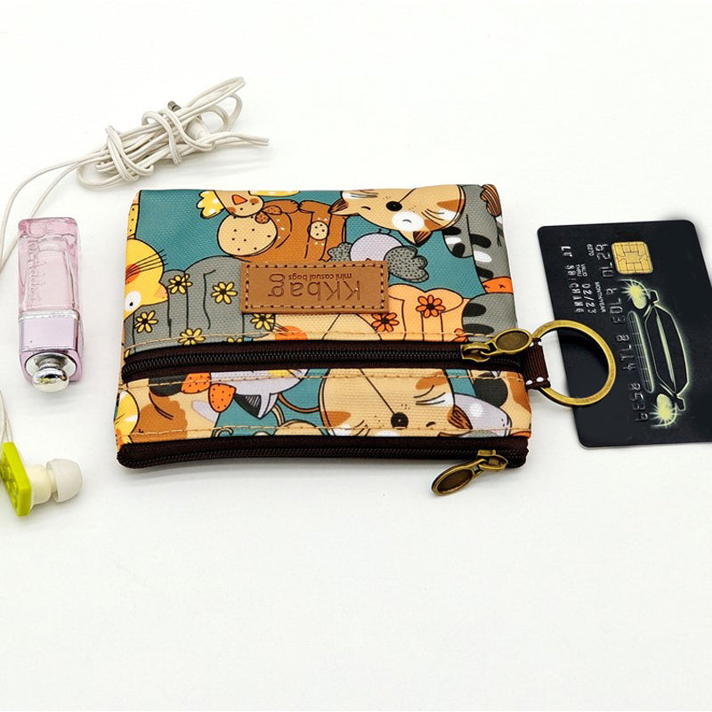 Geldbörse mit Tiermuster