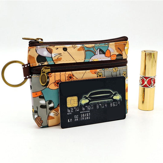 Geldbörse mit Tiermuster