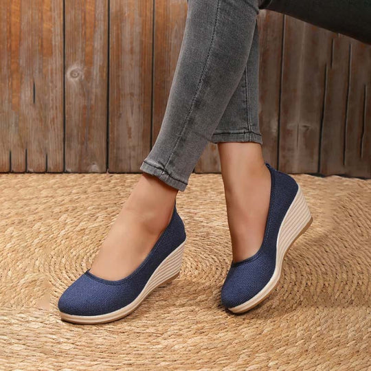 Bequeme Plateau-Schuhe