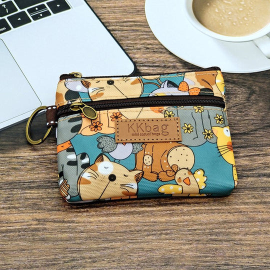 Geldbörse mit Tiermuster