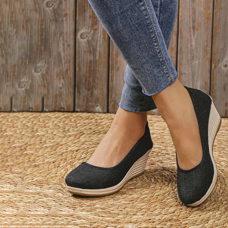 Bequeme Plateau-Schuhe