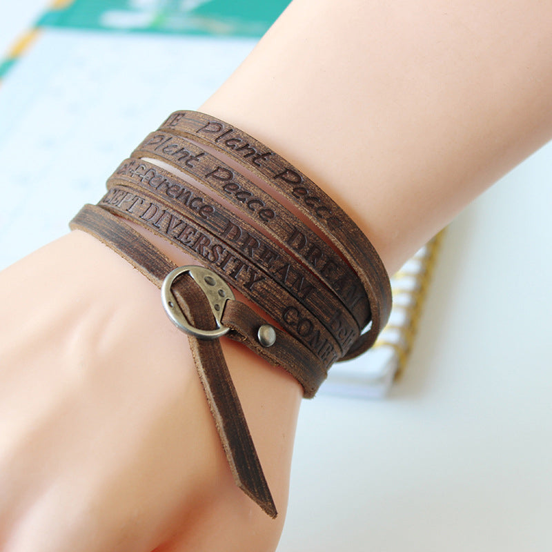 Vintage Lederarmband