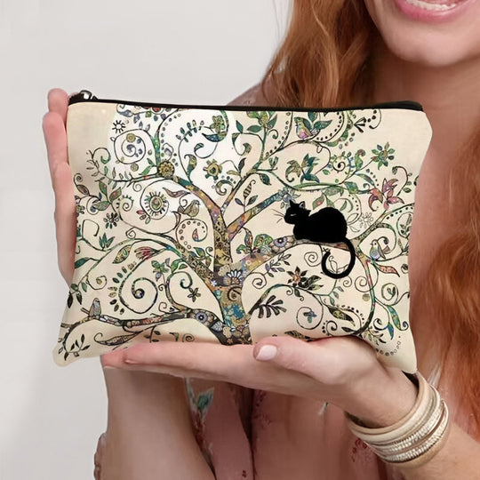 Hunde- und Katzen-Tragetasche mit Cartoon-Design