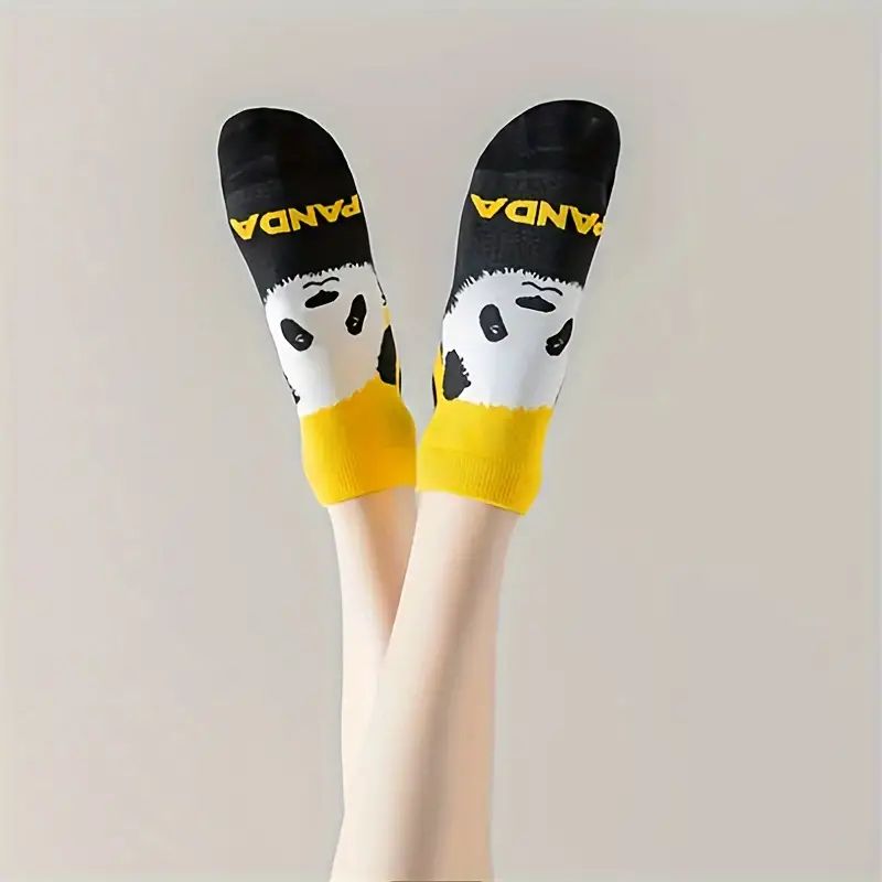 Lässige Panda-Muster Socks