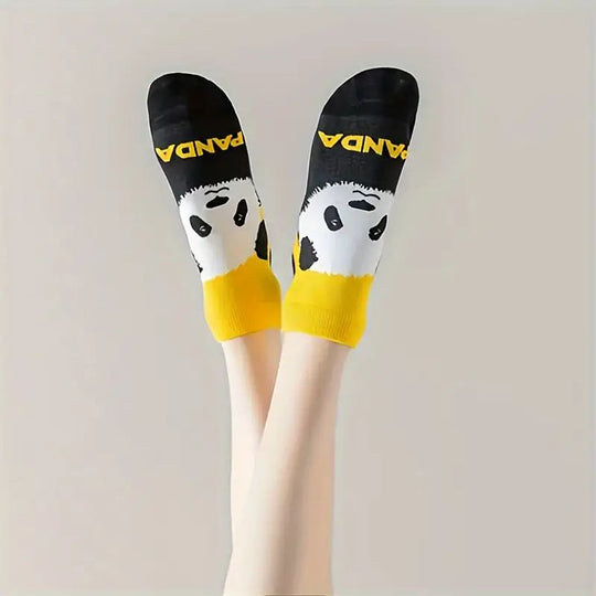 Lässige Panda-Muster Socks