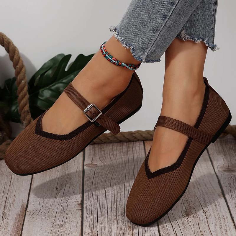 Atmungsaktive Flachschuhe