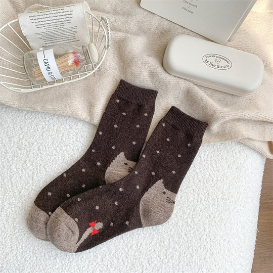 Lässige Comic-Design Socken