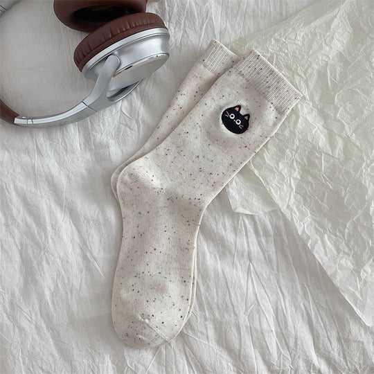 Lässige bedruckte Katzen-Socken