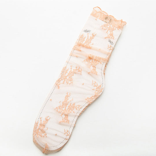 Atmungsaktive Spitze Socken