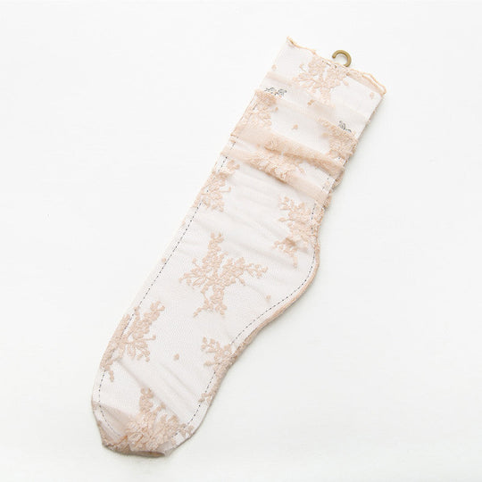 Atmungsaktive Spitze Socken