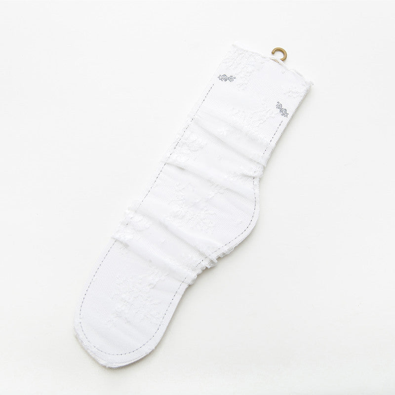 Atmungsaktive Spitze Socken