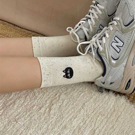 Lässige bedruckte Katzen-Socken