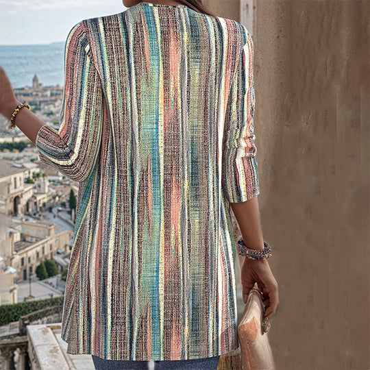 Vintage gestreifter Cardigan