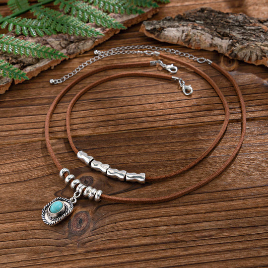 Vintage Anhänger Halskette