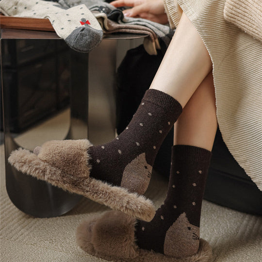 Lässige Comic-Design Socken