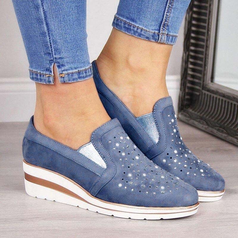 Bequeme Plateau-Schuhe