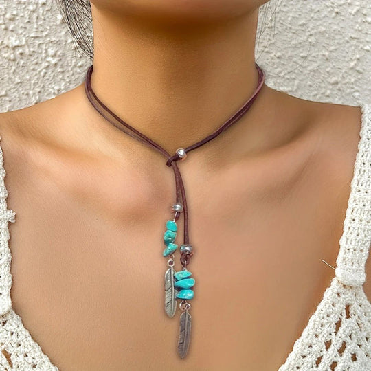 Vintage Anhänger Halskette