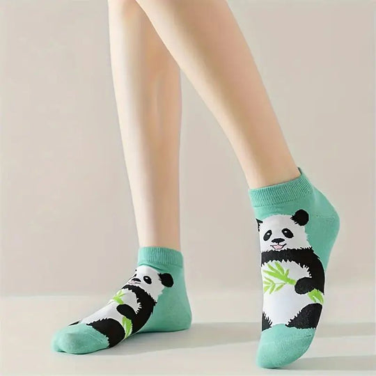 Lässige Panda-Muster Socks