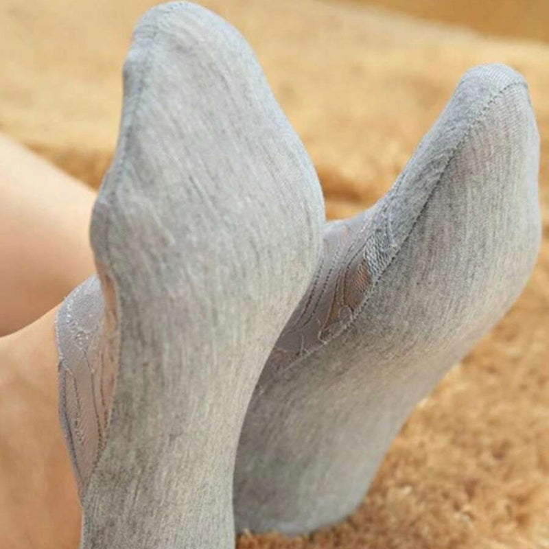 Atmungsaktive Blumenstrümpfe