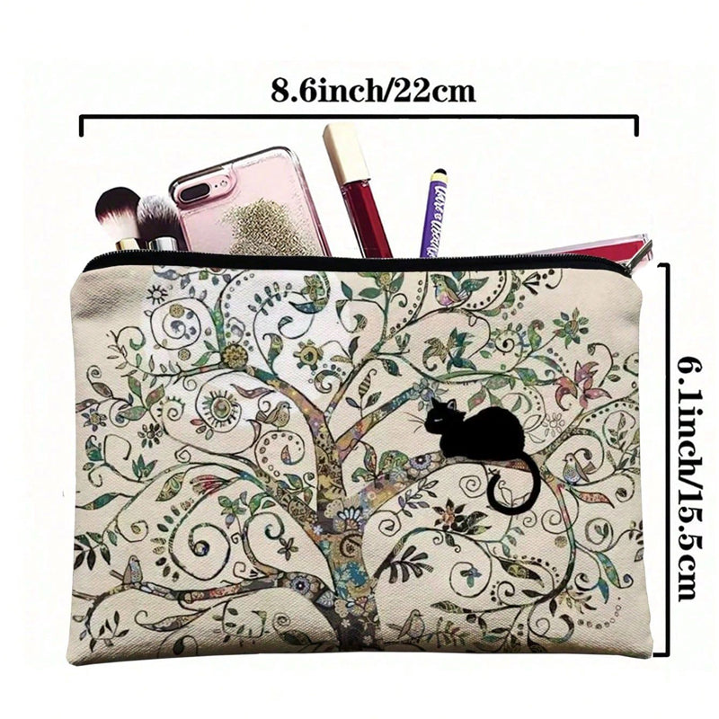 Hunde- und Katzen-Tragetasche mit Cartoon-Design