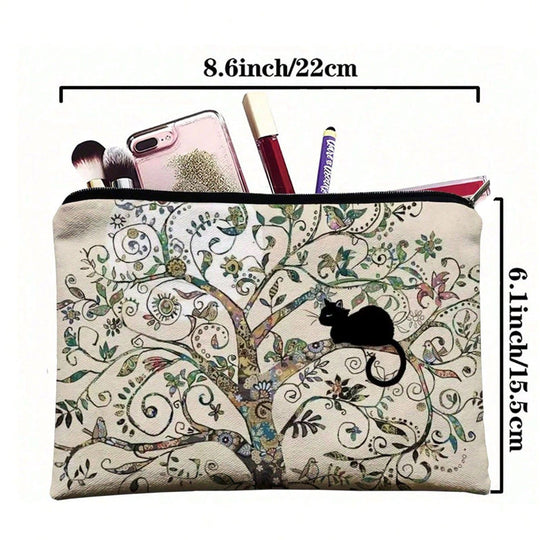 Hunde- und Katzen-Tragetasche mit Cartoon-Design