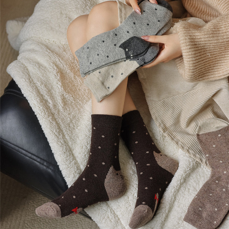 Lässige Comic-Design Socken