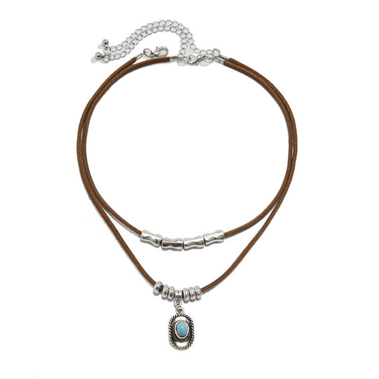 Vintage Anhänger Halskette