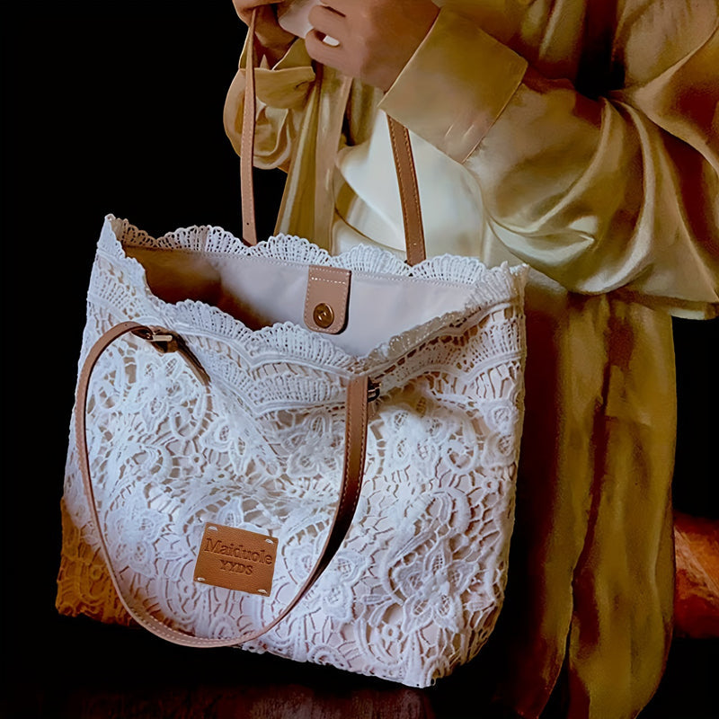 Elegante Spitzenhandtasche