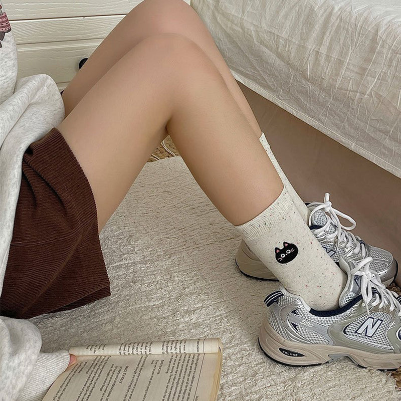 Lässige bedruckte Katzen-Socken