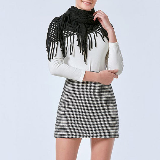 Eleganter Hohengürtel-Schal