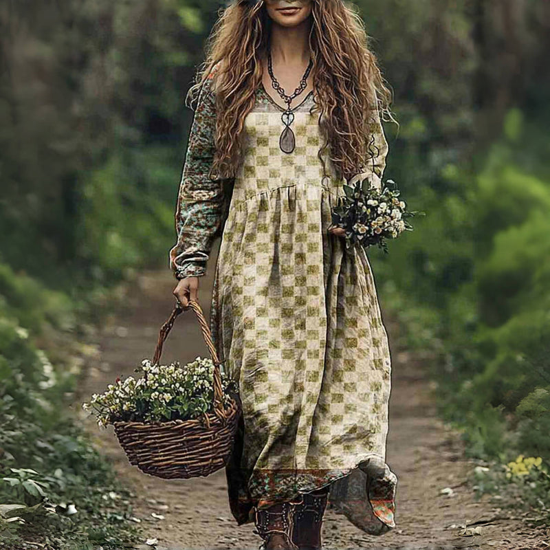 Lässiges Vintage-Kleid