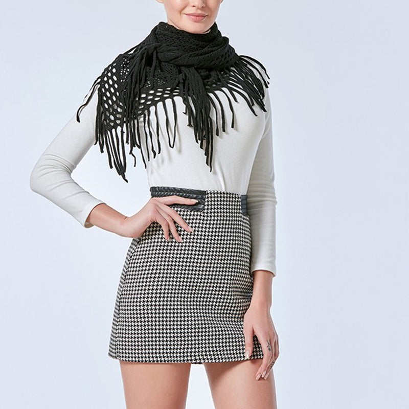 Eleganter Hohengürtel-Schal