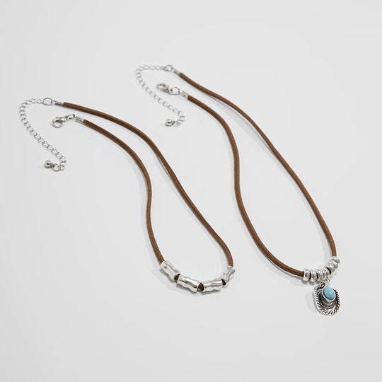 Vintage Anhänger Halskette