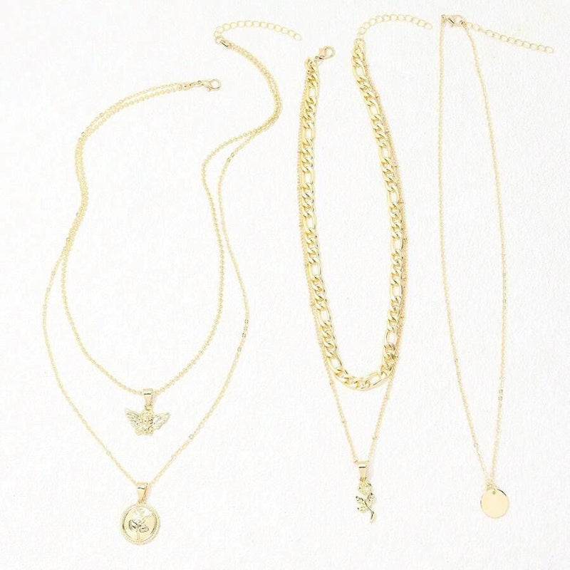 Bohemien Vintage Anhänger Halskette