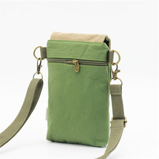 Vintage-Leinen-Tasche