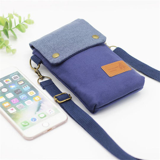 Vintage-Leinen-Tasche