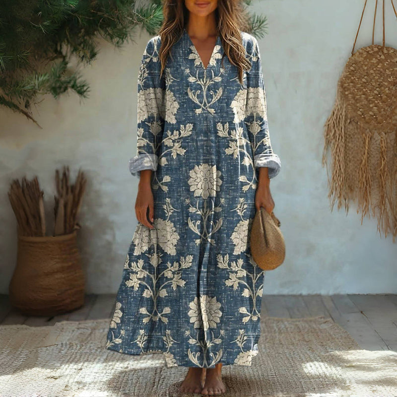 Vintage Kleid mit Blumenmuster