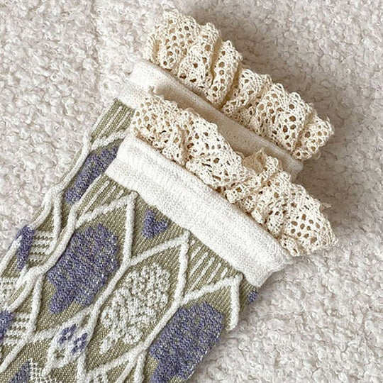 Vintage-Lässige Socken